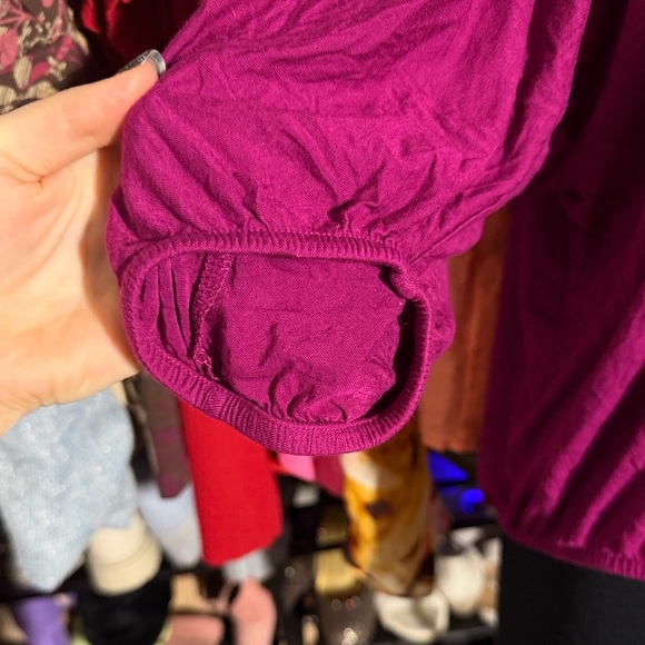 Apt. 9 Women's Magenta Blouse - Picture 4 of 6